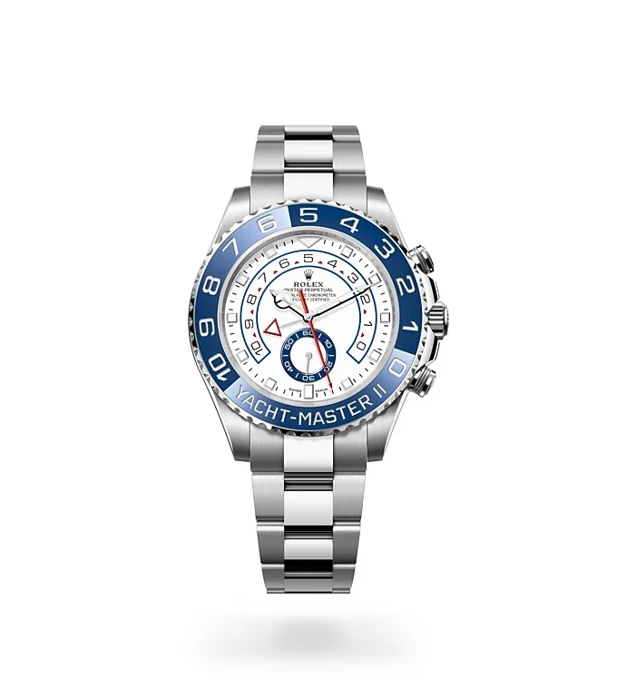 Rolex Yacht-Master Oyster, 44 mm, Edelstahl Oystersteel - M116680-0002 at Huber Fine Watches & Jewellery