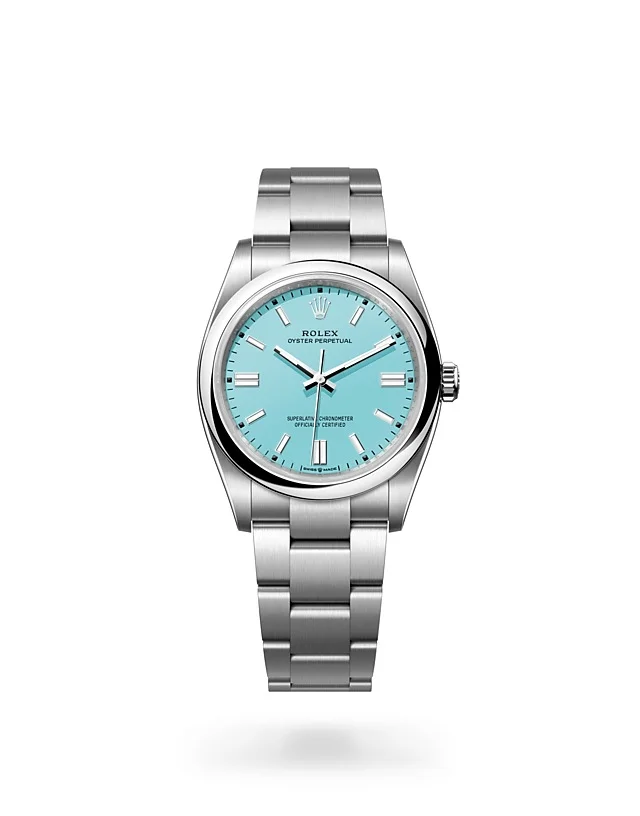 Rolex Oyster Perpetual Oyster, 36 mm, Edelstahl Oystersteel - M126000-0006 at Huber Fine Watches & Jewellery