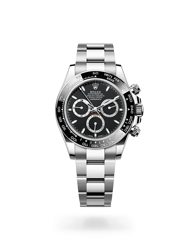 Rolex Cosmograph Daytona Oyster, 40 mm, Edelstahl Oystersteel - M126500LN-0002 at Huber Fine Watches & Jewellery