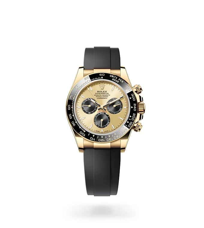 Rolex Cosmograph Daytona Oyster, 40 mm, Gelbgold - M126518LN-0012 at Huber Fine Watches & Jewellery