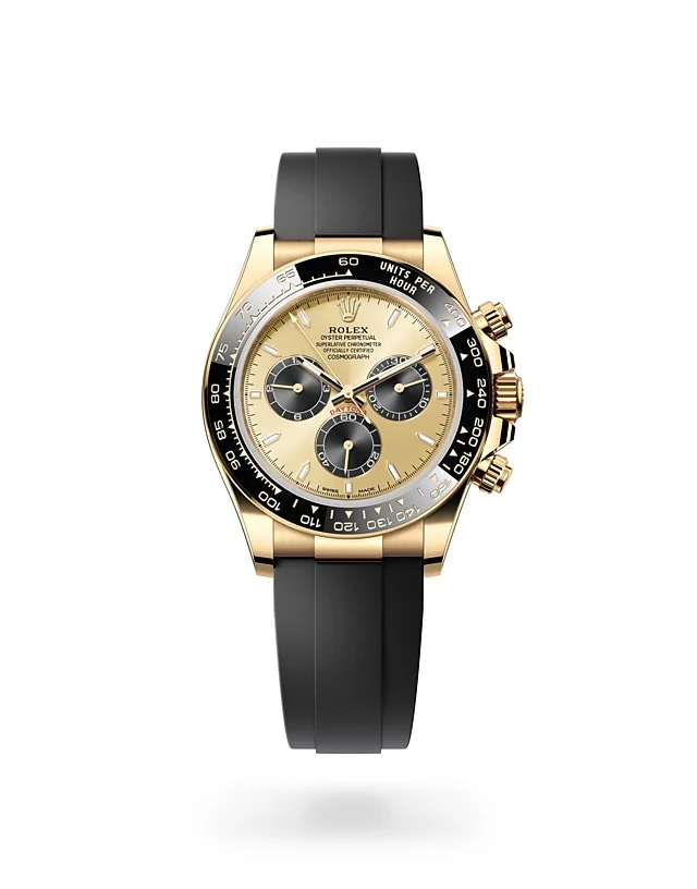 Rolex Cosmograph Daytona Oyster, 40 mm, Gelbgold - M126518LN-0012 at Huber Fine Watches & Jewellery