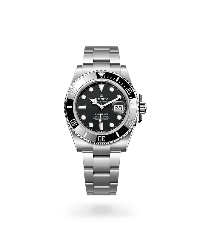 Rolex Submariner Oyster, 41 mm, Edelstahl Oystersteel - M126610LN-0001 at Huber Fine Watches & Jewellery