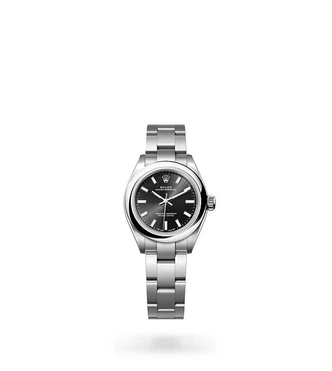 Rolex Oyster Perpetual Oyster, 28 mm, Edelstahl Oystersteel - M276200-0002 at Huber Fine Watches & Jewellery