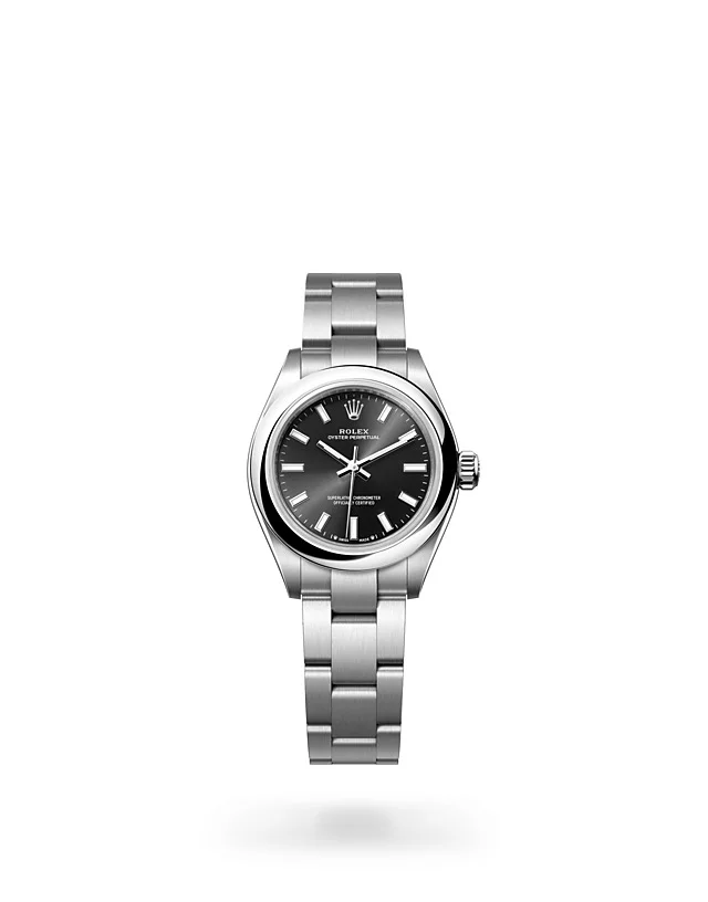 Rolex Oyster Perpetual Oyster, 28 mm, Edelstahl Oystersteel - M276200-0002 at Huber Fine Watches & Jewellery