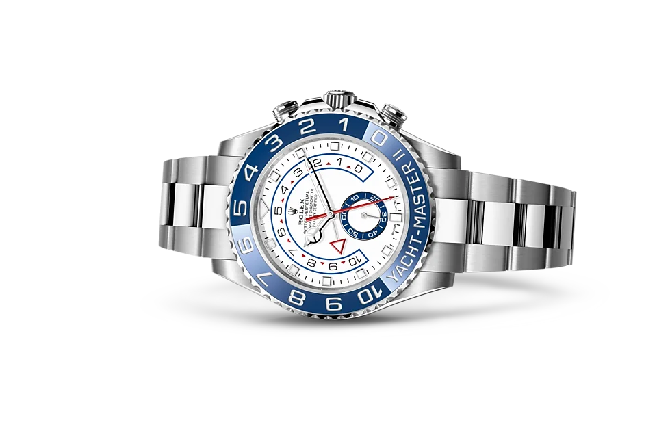 Rolex Yacht-Master Oyster, 44 mm, Edelstahl Oystersteel - M116680-0002 at Huber Fine Watches & Jewellery