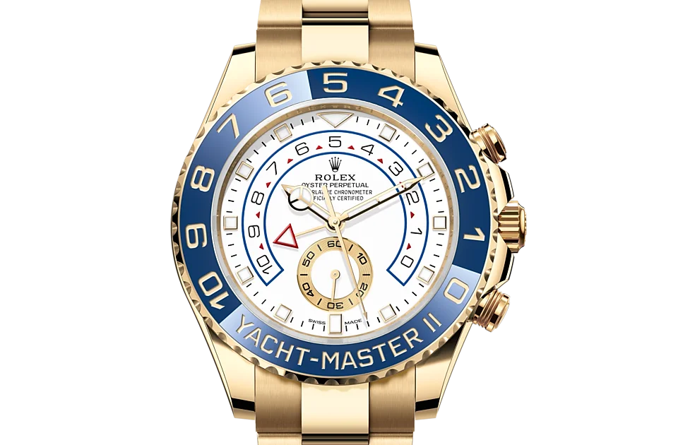 Rolex Yacht-Master Oyster, 44 mm, Gelbgold - M116688-0002 at Huber Fine Watches & Jewellery
