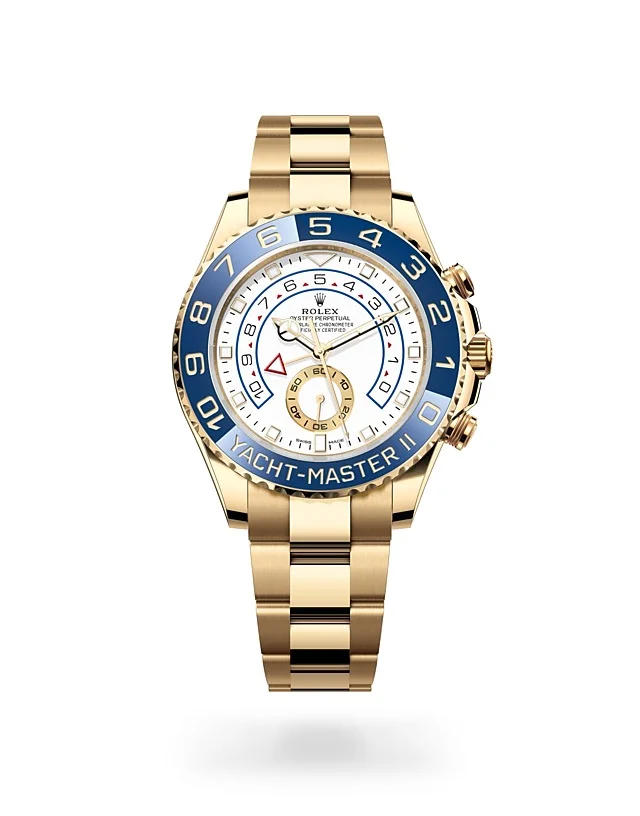 Rolex Yacht-Master Oyster, 44 mm, Gelbgold - M116688-0002 at Huber Fine Watches & Jewellery