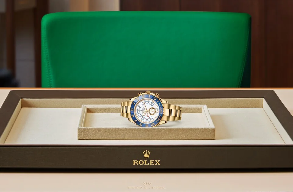 Rolex Yacht-Master Oyster, 44 mm, Gelbgold - M116688-0002 at Huber Fine Watches & Jewellery