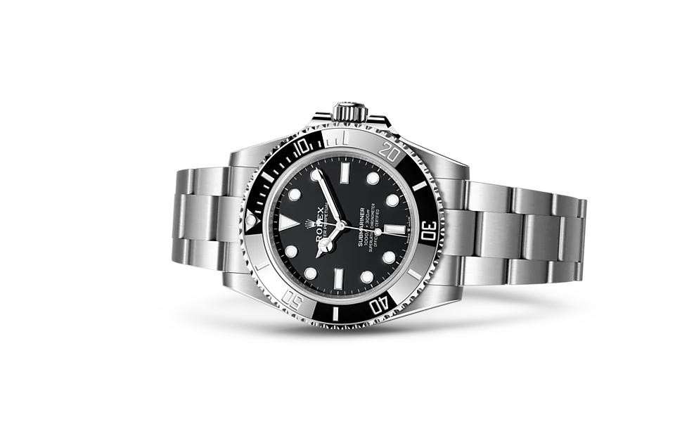 Rolex Submariner Oyster, 41 mm, Edelstahl Oystersteel - M124060-0001 at Huber Fine Watches & Jewellery