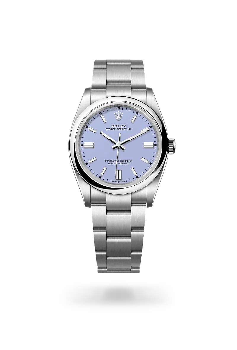 Rolex Oyster Perpetual Oyster, 36 mm, Edelstahl Oystersteel - M126000-0013 at Huber Fine Watches & Jewellery