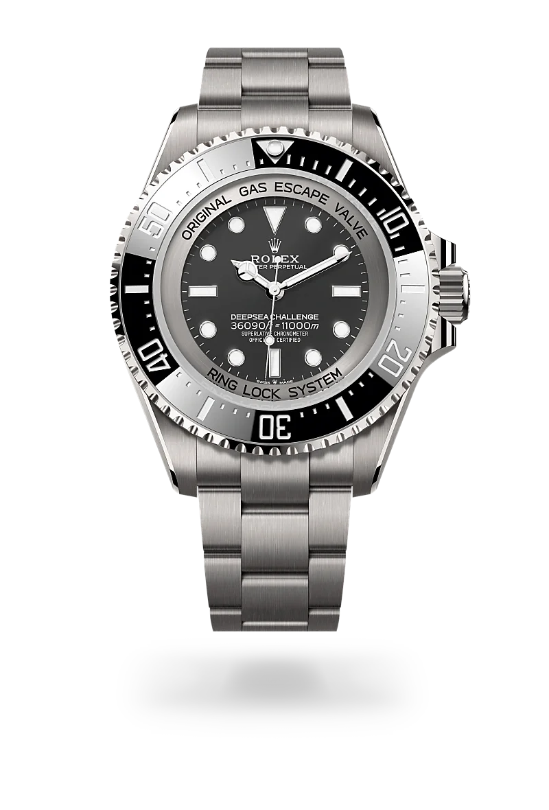 Rolex Deepsea Oyster, 50 mm, Titan RLX - M126067-0002 at Huber Fine Watches & Jewellery