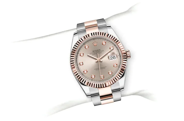 Rolex Datejust in Edelstahl Oystersteel und Gold, M126331-0007 | Huber