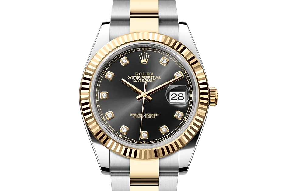 Rolex Datejust in Oystersteel and gold M126333 0005 Huber
