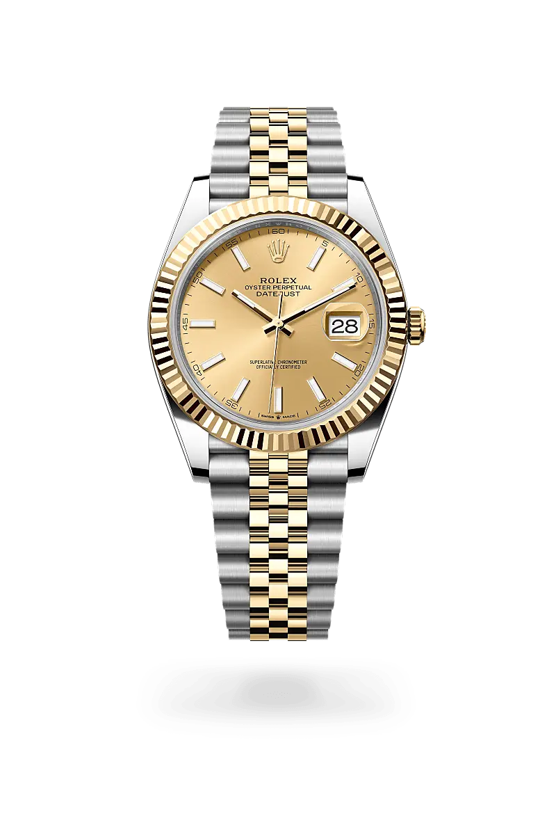Rolex Datejust 41 in Rolesor gelb (Kombination aus Edelstahl Oystersteel und Gelbgold)