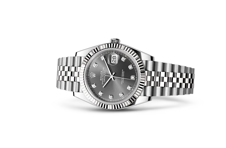 Rolex datejust 41 white gold discount