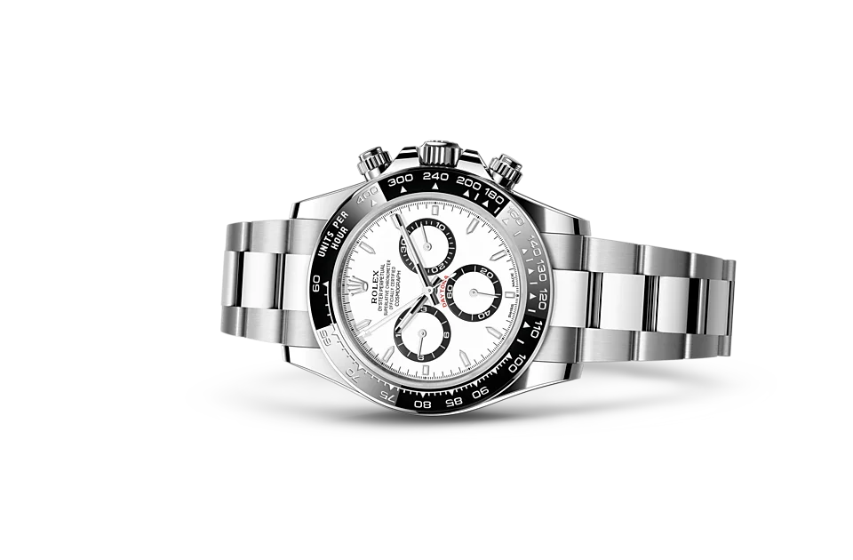 Rolex Cosmograph Daytona Oyster, 40 mm, Edelstahl Oystersteel - M126500LN-0001 at Huber Fine Watches & Jewellery