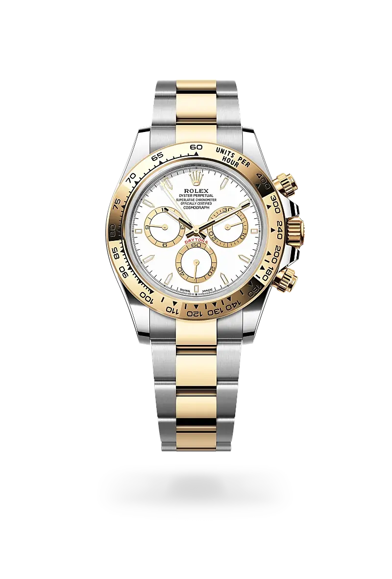 Rolex Cosmograph Daytona Oyster, 40 mm, Oystersteel and yellow gold - M126503-0001 at Huber Fine Watches & Jewellery