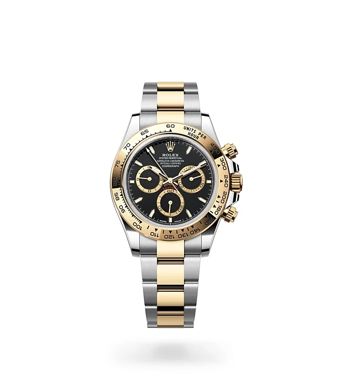 Rolex Cosmograph Daytona Oyster, 40 mm, Edelstahl Oystersteel und Gelbgold - M126503-0003 at Huber Fine Watches & Jewellery