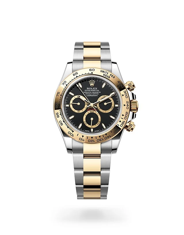 Rolex Cosmograph Daytona Oyster, 40 mm, Edelstahl Oystersteel und Gelbgold - M126503-0003 at Huber Fine Watches & Jewellery