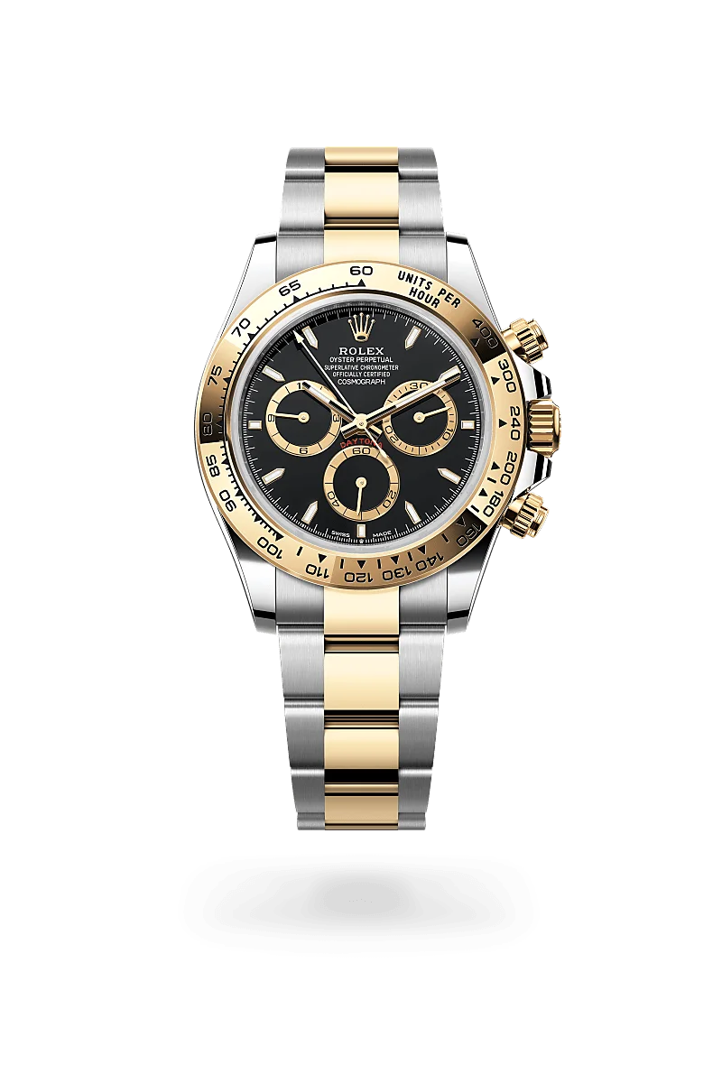 Rolex Cosmograph Daytona Oyster, 40 mm, Edelstahl Oystersteel und Gelbgold - M126503-0003 at Huber Fine Watches & Jewellery