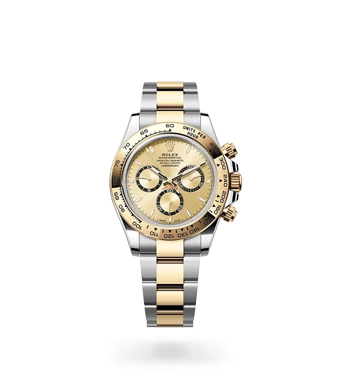 Rolex Cosmograph Daytona Oyster, 40 mm, Edelstahl Oystersteel und Gelbgold - M126503-0004 at Huber Fine Watches & Jewellery