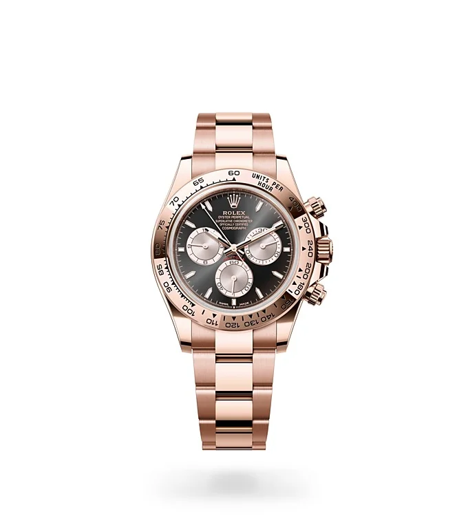 Rolex Cosmograph Daytona Oyster, 40 mm, Everose-Gold - M126505-0001 at Huber Fine Watches & Jewellery