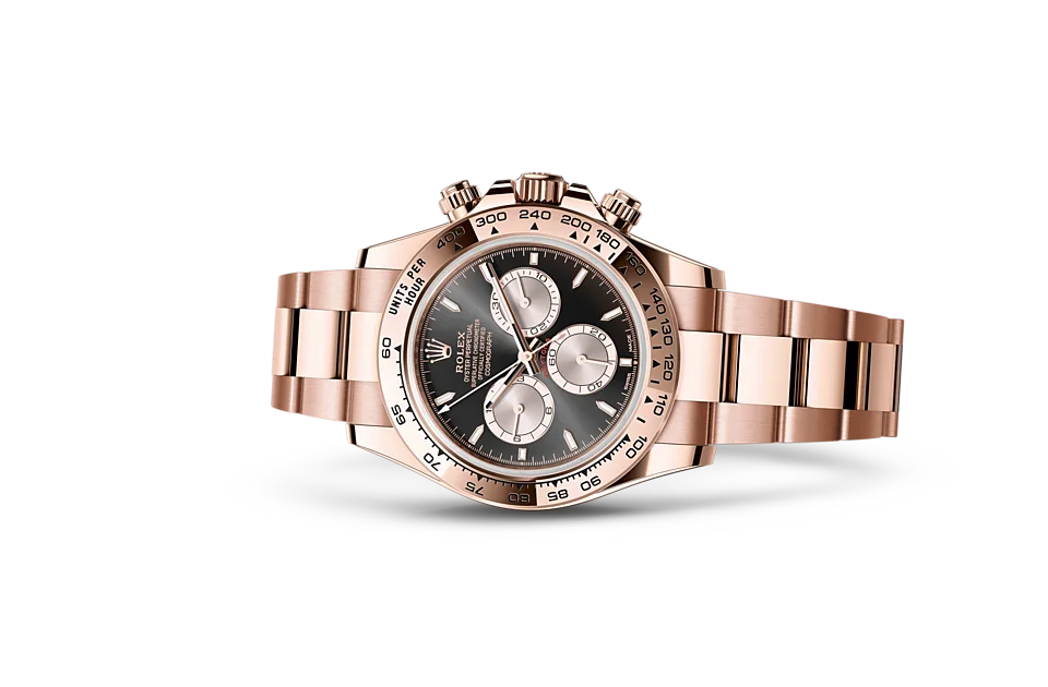 Rolex Cosmograph Daytona Oyster, 40 mm, Everose-Gold - M126505-0001 at Huber Fine Watches & Jewellery