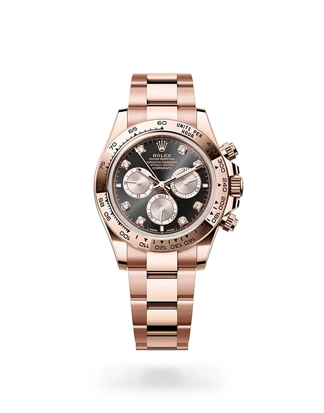 Rolex Cosmograph Daytona Oyster, 40 mm, Everose-Gold - M126505-0002 at Huber Fine Watches & Jewellery