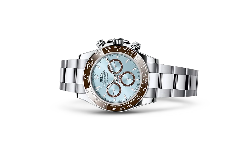 Rolex Cosmograph Daytona Oyster, 40 mm, Platin - M126506-0001 at Huber Fine Watches & Jewellery