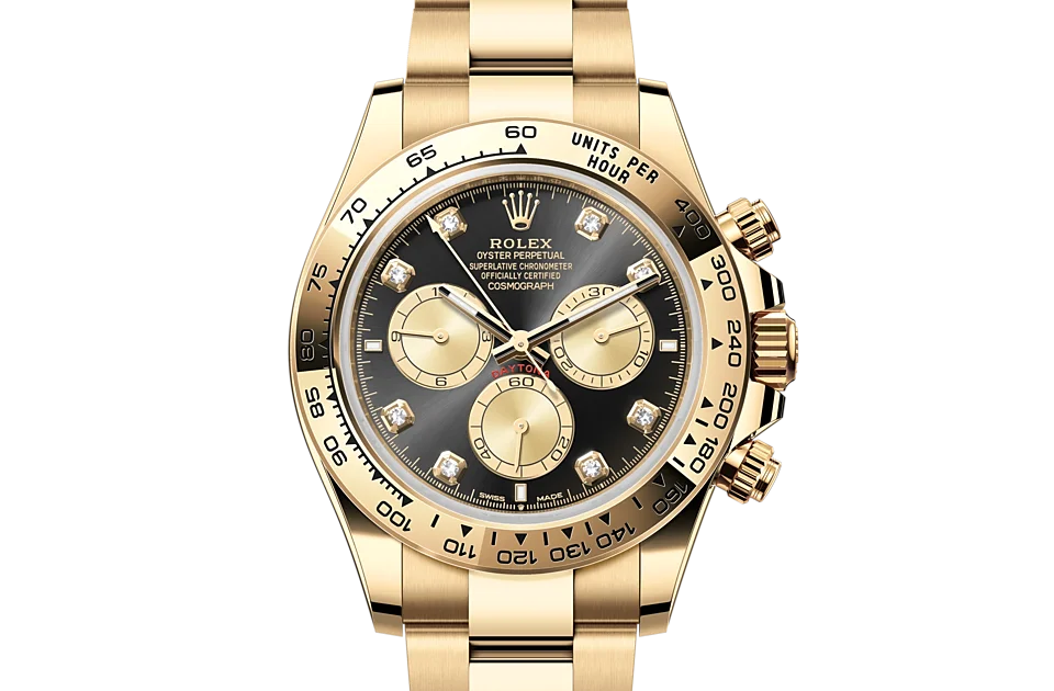 Rolex Cosmograph Daytona Oyster, 40 mm, Gelbgold - M126508-0003 at Huber Fine Watches & Jewellery