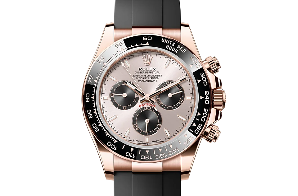 Rolex Cosmograph Daytona Oyster, 40 mm, Everose-Gold - M126515LN-0006 at Huber Fine Watches & Jewellery