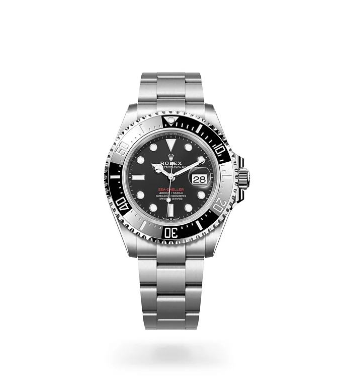 Rolex Sea-Dweller Oyster, 43 mm, Edelstahl Oystersteel - M126600-0002 at Huber Fine Watches & Jewellery