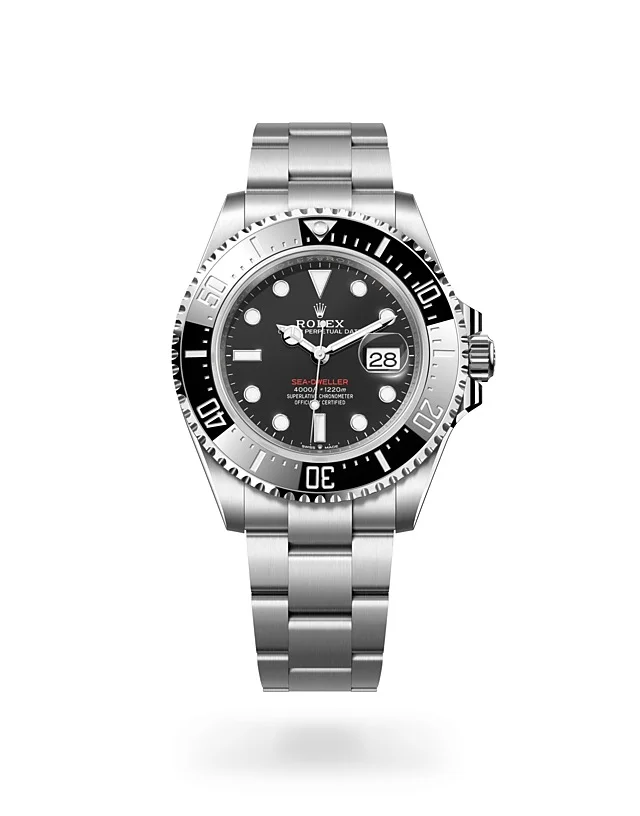 Rolex Sea-Dweller Oyster, 43 mm, Edelstahl Oystersteel - M126600-0002 at Huber Fine Watches & Jewellery