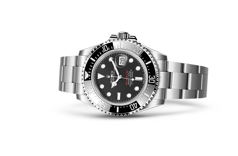 Rolex Sea-Dweller Oyster, 43 mm, Edelstahl Oystersteel - M126600-0002 at Huber Fine Watches & Jewellery