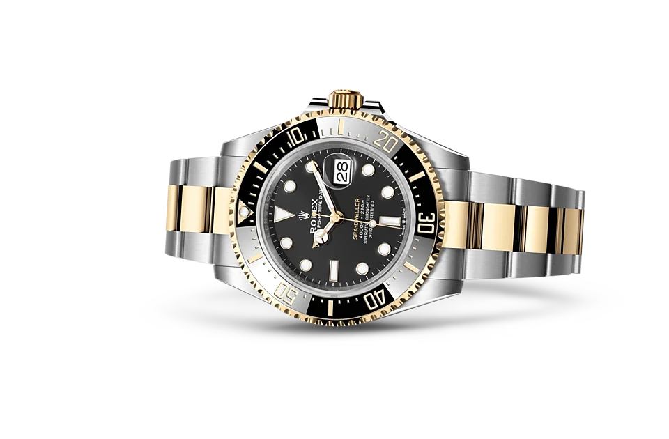 Rolex Sea-Dweller Oyster, 43 mm, Edelstahl Oystersteel und Gelbgold - M126603-0001 at Huber Fine Watches & Jewellery