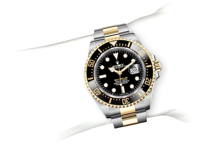 Rolex Sea-Dweller Oyster, 43 mm, Edelstahl Oystersteel und Gelbgold - M126603-0001 at Huber Fine Watches & Jewellery