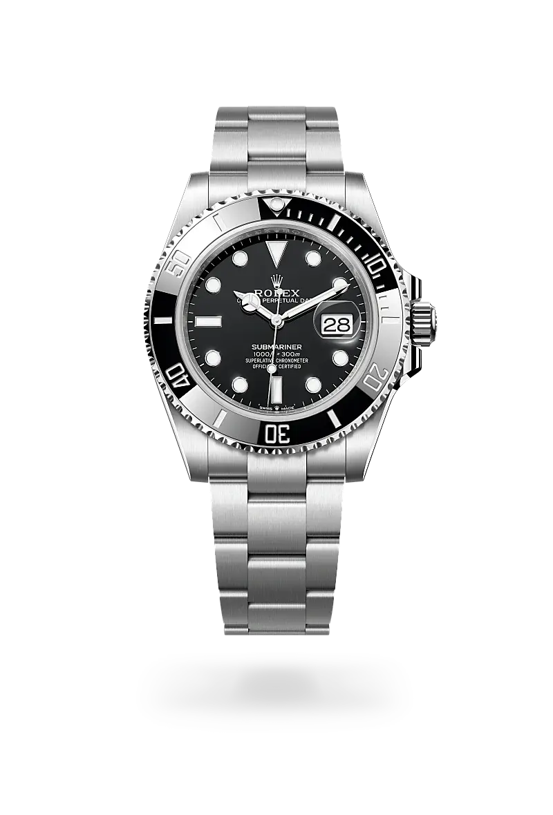 Rolex Submariner Oyster, 41 mm, Edelstahl Oystersteel - M126610LN-0001 at Huber Fine Watches & Jewellery