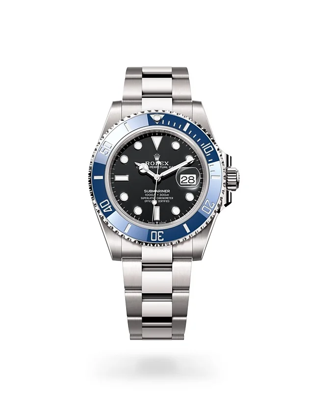 Rolex Submariner Oyster, 41 mm, Weißgold - M126619LB-0003 at Huber Fine Watches & Jewellery