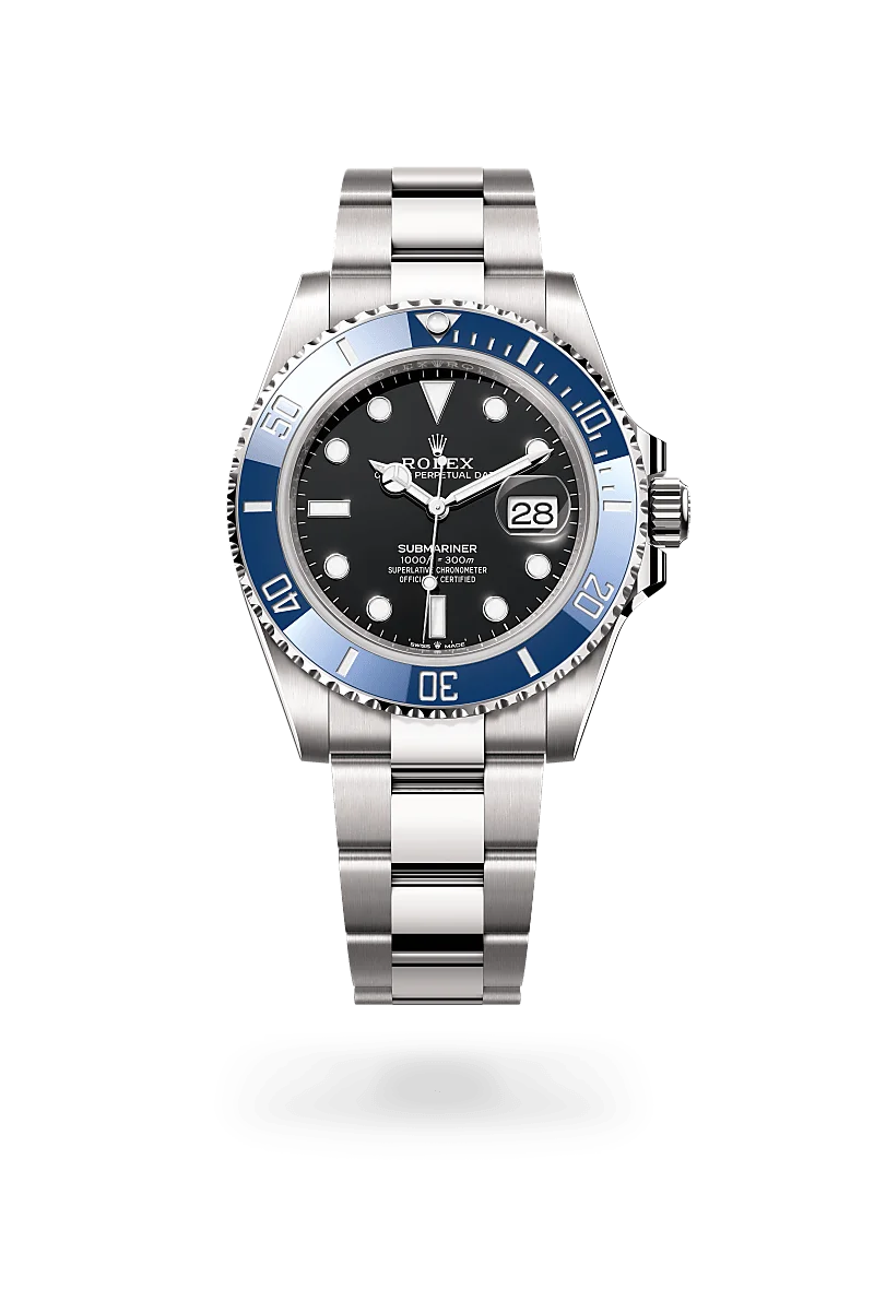 Rolex Submariner Oyster, 41 mm, Weißgold - M126619LB-0003 at Huber Fine Watches & Jewellery