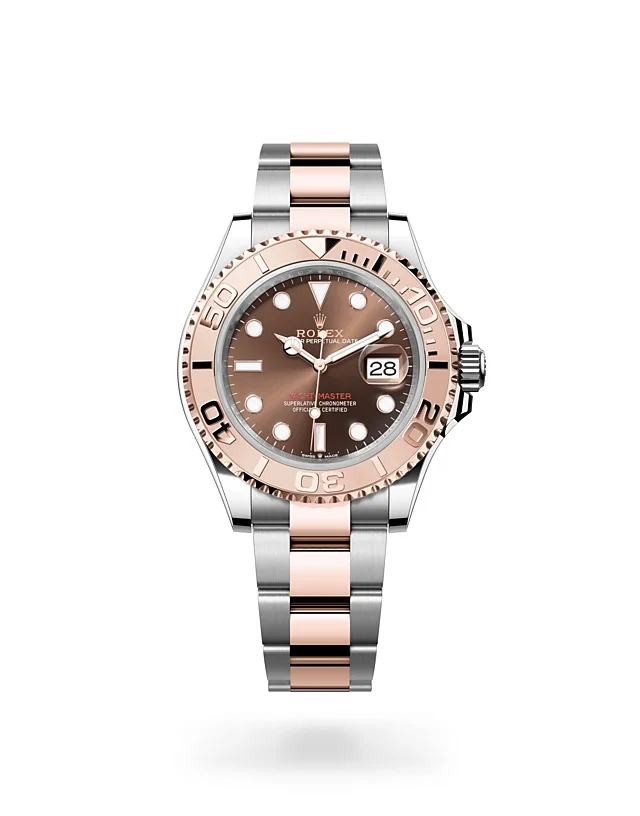 Rolex Yacht-Master Oyster, 40 mm, Edelstahl Oystersteel und Everose-Gold - M126621-0001 at Huber Fine Watches & Jewellery