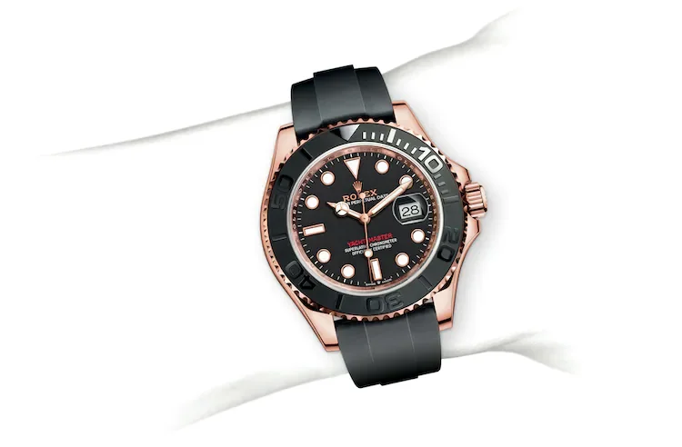 Rolex Yacht-Master Oyster, 40 mm, Everose-Gold - M126655-0002 at Huber Fine Watches & Jewellery