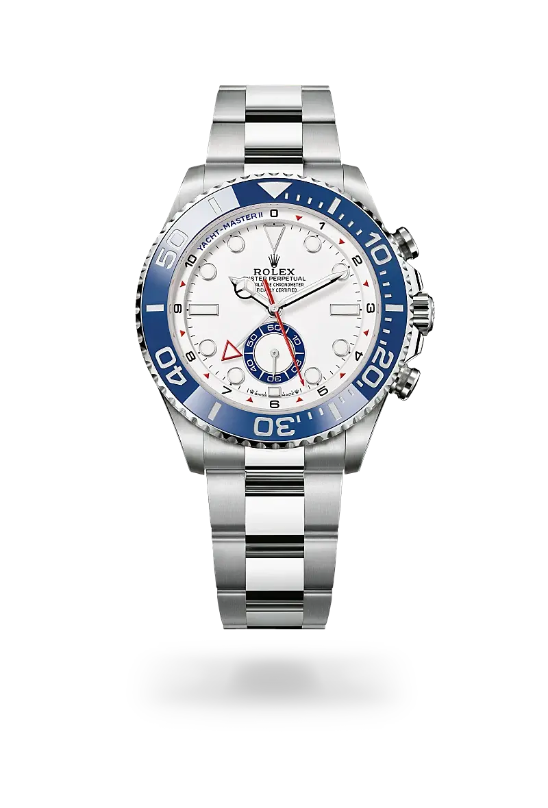 Rolex Yacht-Master II Oyster, 44 mm, Edelstahl Oystersteel - M126680-0001 at Huber Fine Watches & Jewellery