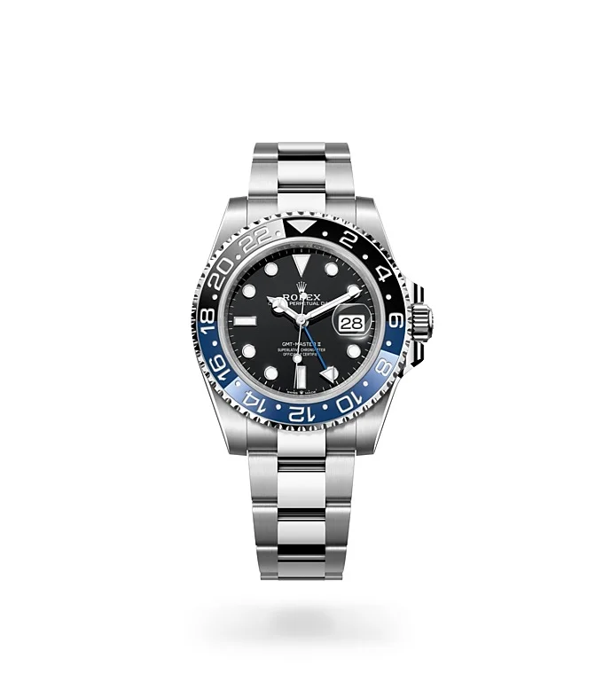 Rolex GMT-Master II Oyster, 40 mm, Edelstahl Oystersteel - M126710BLNR-0003 at Huber Fine Watches & Jewellery