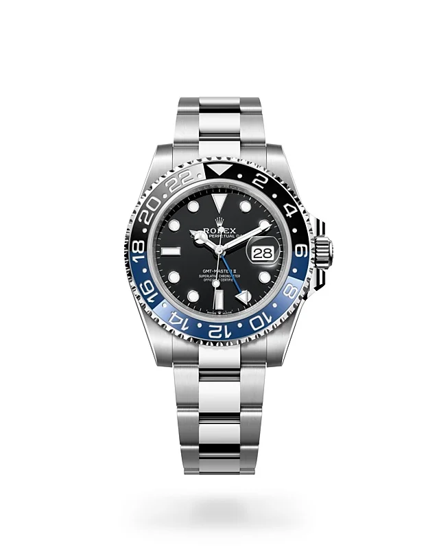 Rolex GMT-Master II Oyster, 40 mm, Edelstahl Oystersteel - M126710BLNR-0003 at Huber Fine Watches & Jewellery