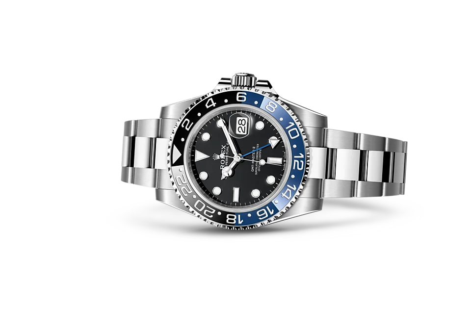 Rolex GMT-Master II Oyster, 40 mm, Edelstahl Oystersteel - M126710BLNR-0003 at Huber Fine Watches & Jewellery