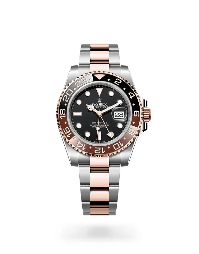 Rolex GMT-Master II Oyster, 40 mm, Edelstahl Oystersteel und Everose-Gold - M126711CHNR-0002 at Huber Fine Watches & Jewellery