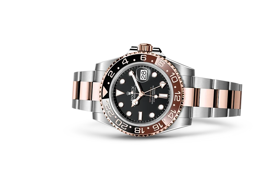 Rolex GMT-Master II Oyster, 40 mm, Edelstahl Oystersteel und Everose-Gold - M126711CHNR-0002 at Huber Fine Watches & Jewellery