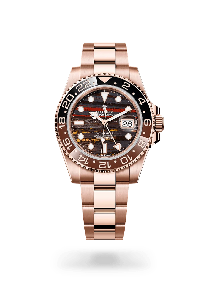 Rolex GMT-Master II Oyster, 40 mm, Everose-Gold - M126715CHNR-0002 at Huber Fine Watches & Jewellery