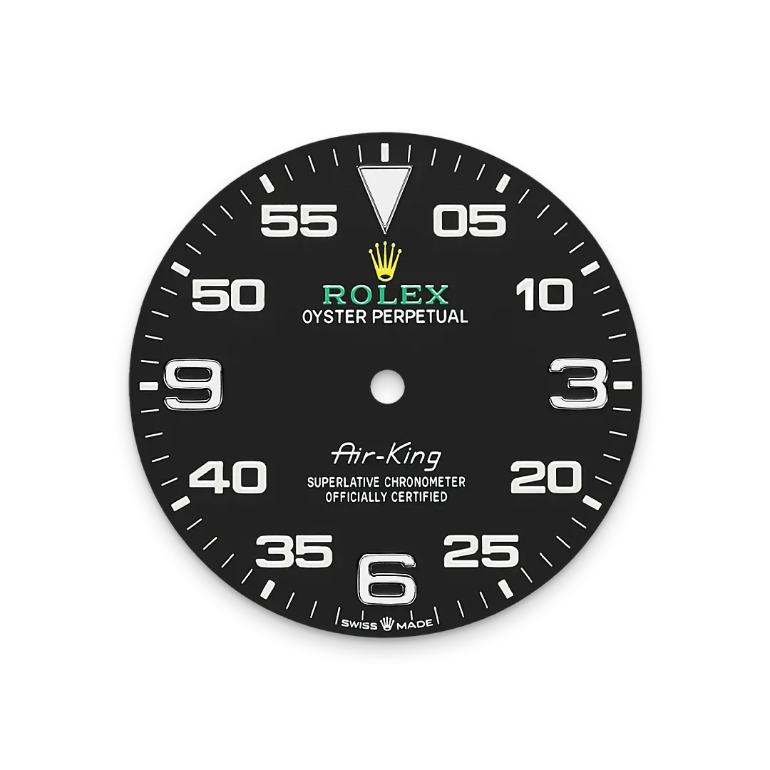 Black dial