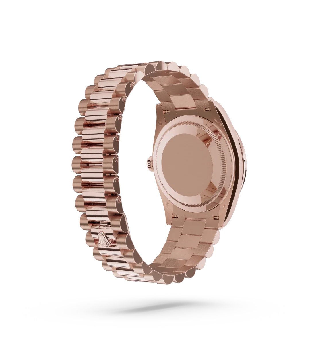 Rolex Day-Date Oyster, 36 mm, Everose-Gold mit Diamanten - M128345RBR-0068 at single Banner